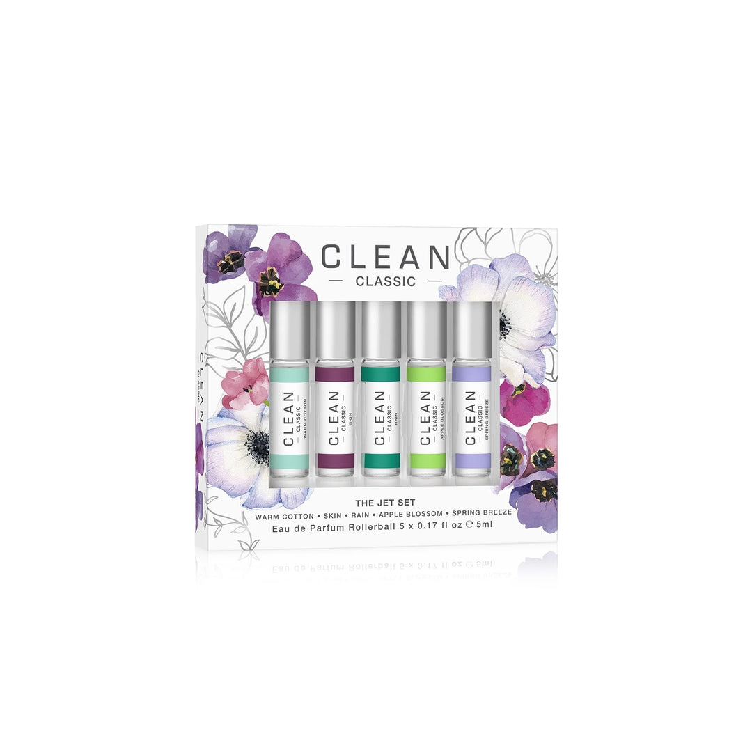 Classic 5 X by Clean Beauty, 0.17 oz Eau De Parfum Rollerball Set for Unisex
