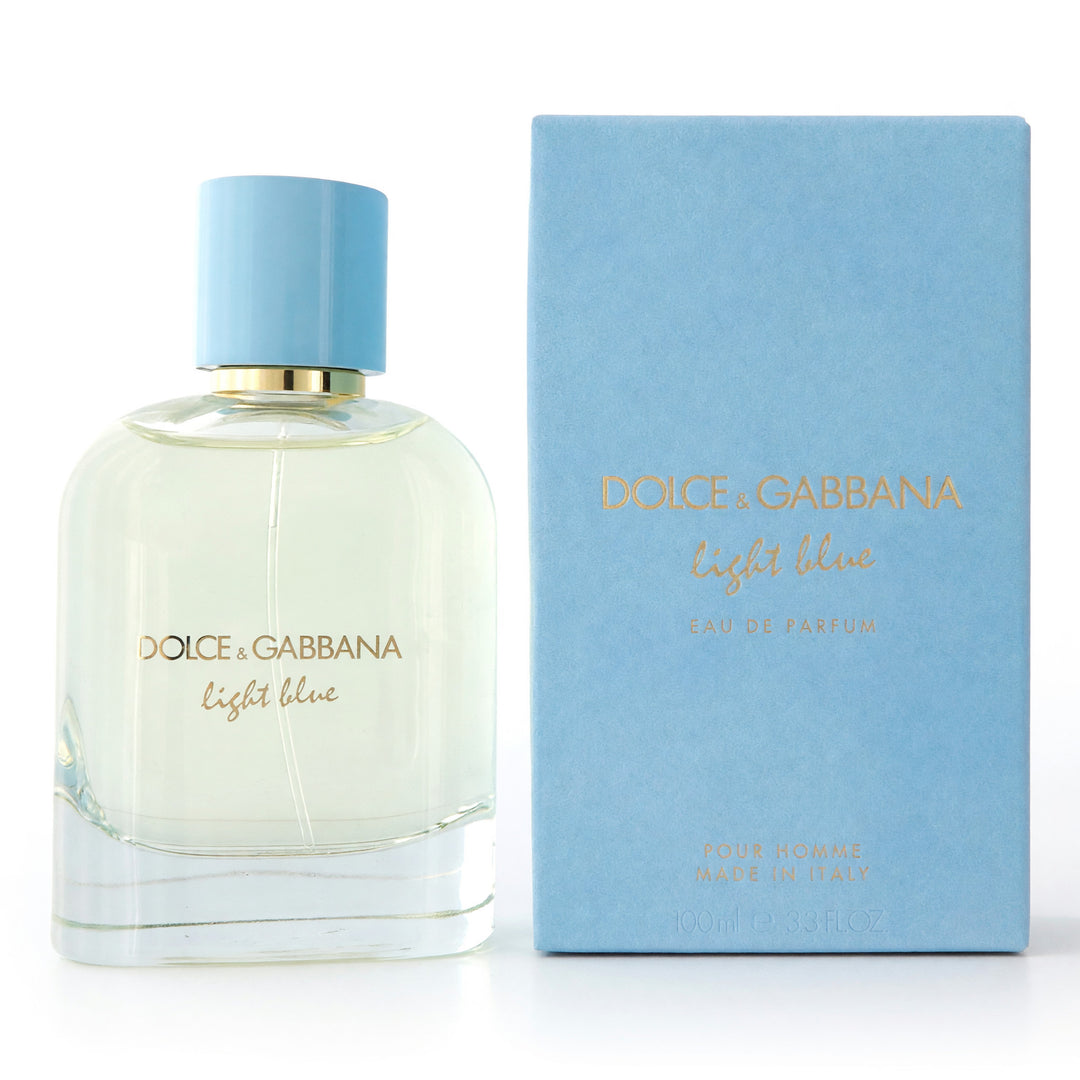 Light Blue Pour Homme by Dolce &amp; Gabbana, 3.3 oz EDP Spray for Men