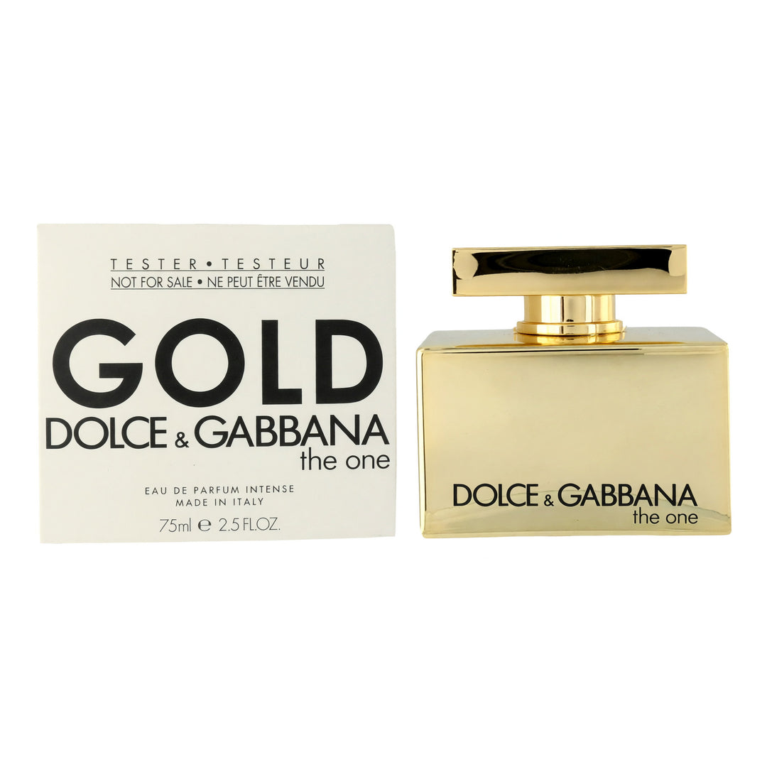 The One Gold by Dolce &amp; Gabanna, 2.5 oz EDP Intense Spray TESTER