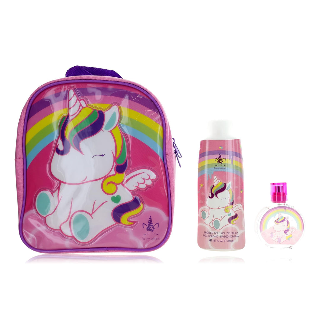 Eau My Unicorn by Disney, 3 Piece Set for Kids