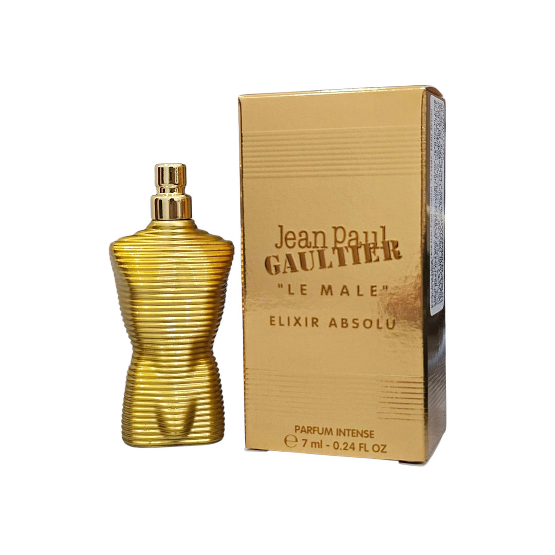 Le Male Elixir Absolu by Jean Paul Gaultier, 0.24 oz Eau De Parfum Intense Mini for Men