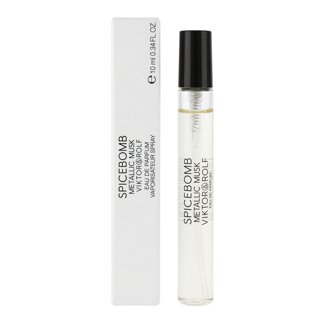 Spicebomb Metallic Musk bu Viktor &amp; Rolf, .34oz EDP Spray Mini men
