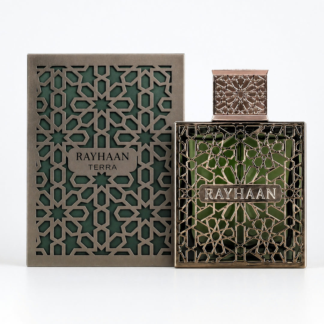 QB RAYHAAN TERRA 100ML EDP SPRAY QB bxrayh10s1