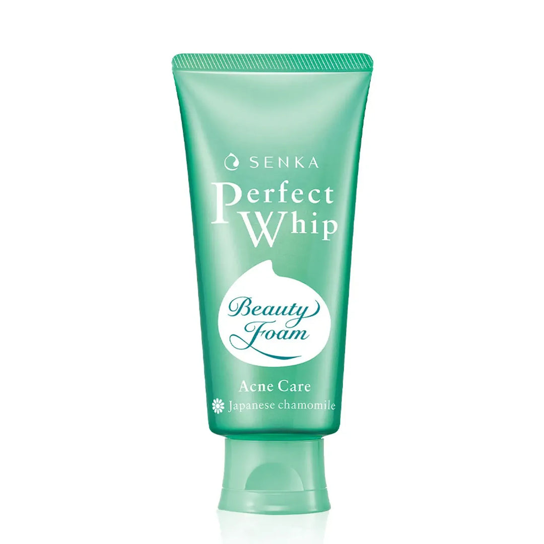 Shiseido Senka Perfect Whip Acne Care by Senka, 4.23 oz Foaming Cleanser Japanese Chamomile for Unisex
