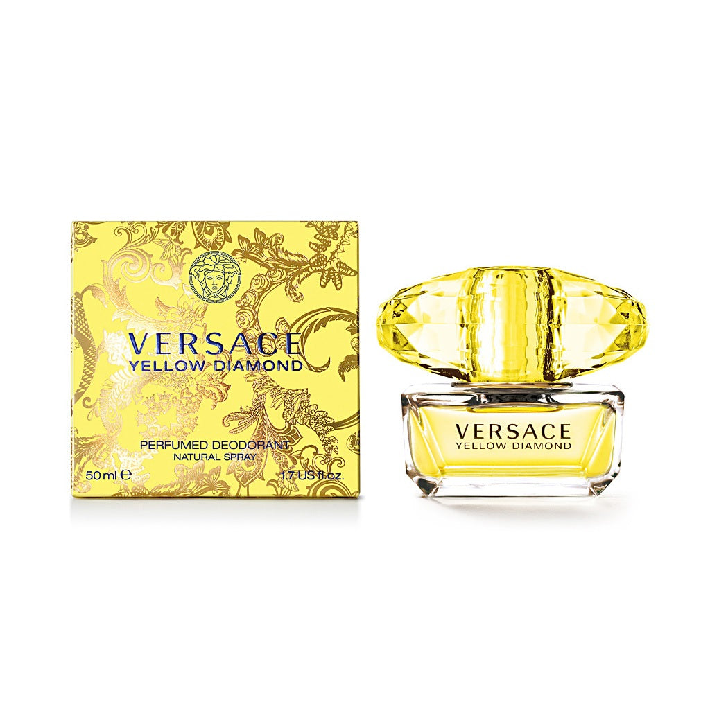 Yellow Diamond by Versace, 1.7 oz Perfumed Deodorant Spray for Women