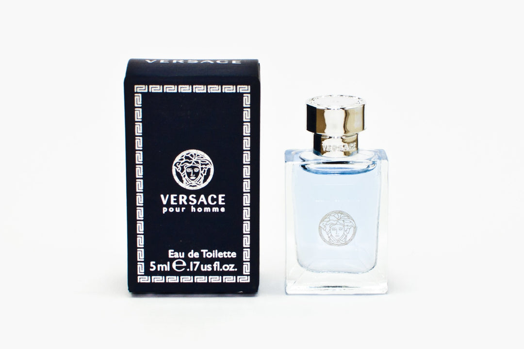 Pour Homme by Versace, 0.17 oz Eau De Toilette Mini for Men