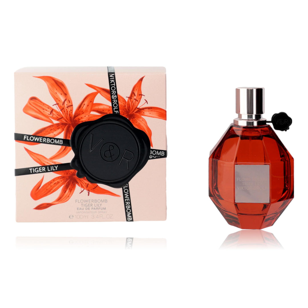 Flowerbomb Tiger Lily by Viktor &amp; Rolf, 3.4 oz EDP Spray for Women