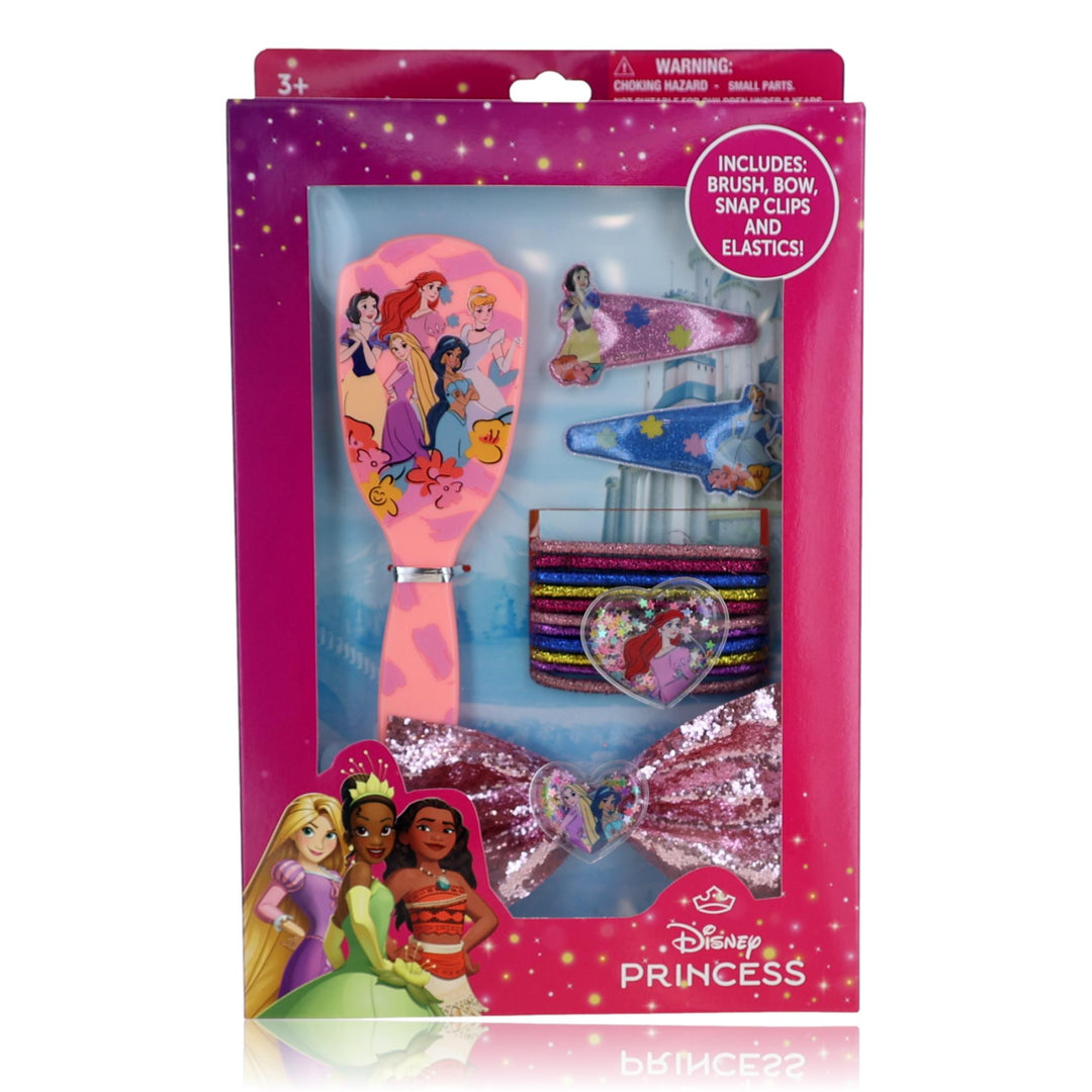 Disney Princess Brush &amp; Hair Accessories by Disney, 15 Piece Set for Kids