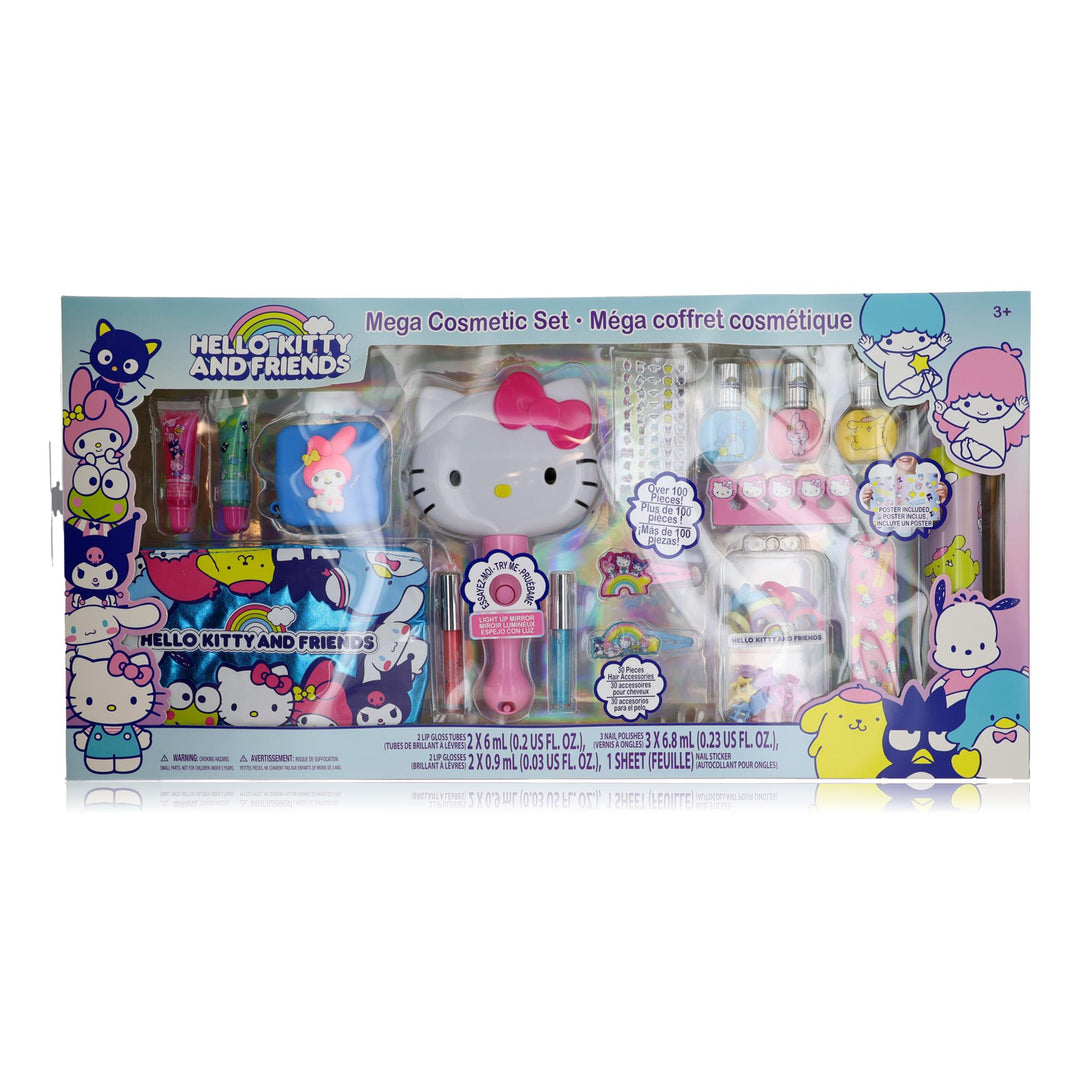 Hello Kitty &amp; Friends by Hello Kitty, Mega Cosmetic Set for Kids