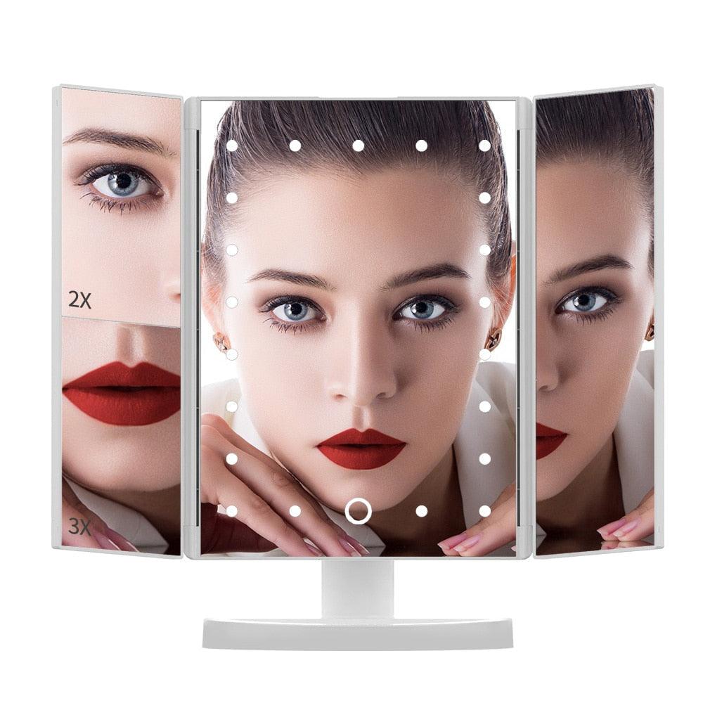 LED Touch Screen Makeup Mirror - Stuffed Cart