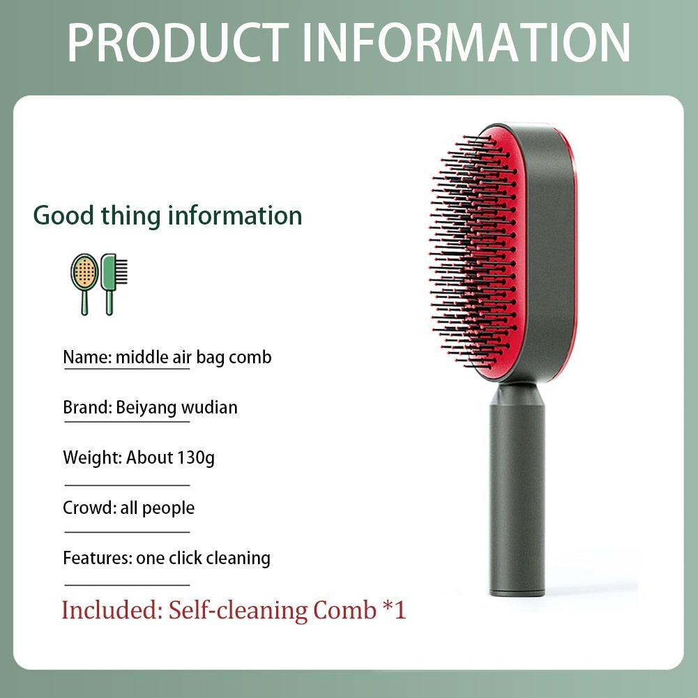 Magic Detangling Scalp Massaging Hair Brush - Stuffed Cart