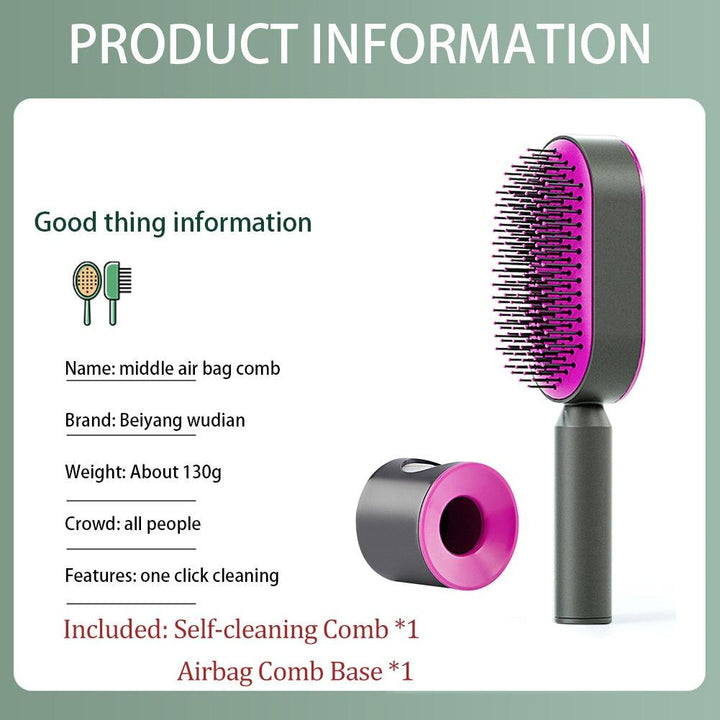 Magic Detangling Scalp Massaging Hair Brush - Stuffed Cart