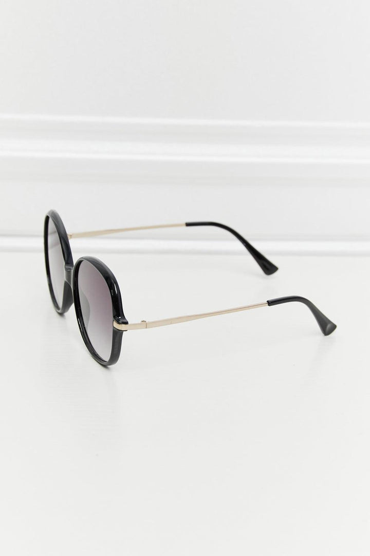 Metal-Plastic Hybrid Full Rim Sunglasses - Stuffed Cart