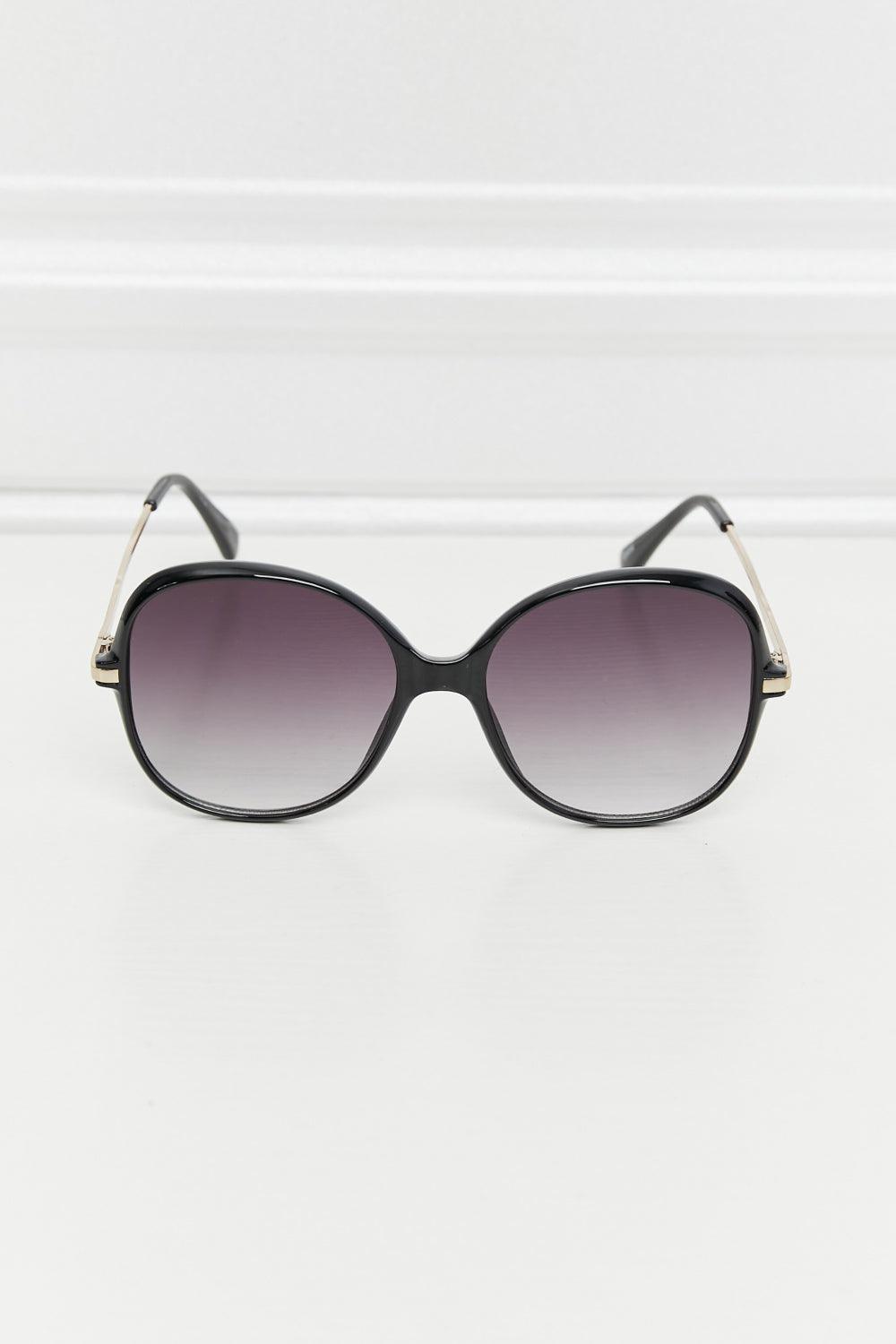 Metal-Plastic Hybrid Full Rim Sunglasses - Stuffed Cart