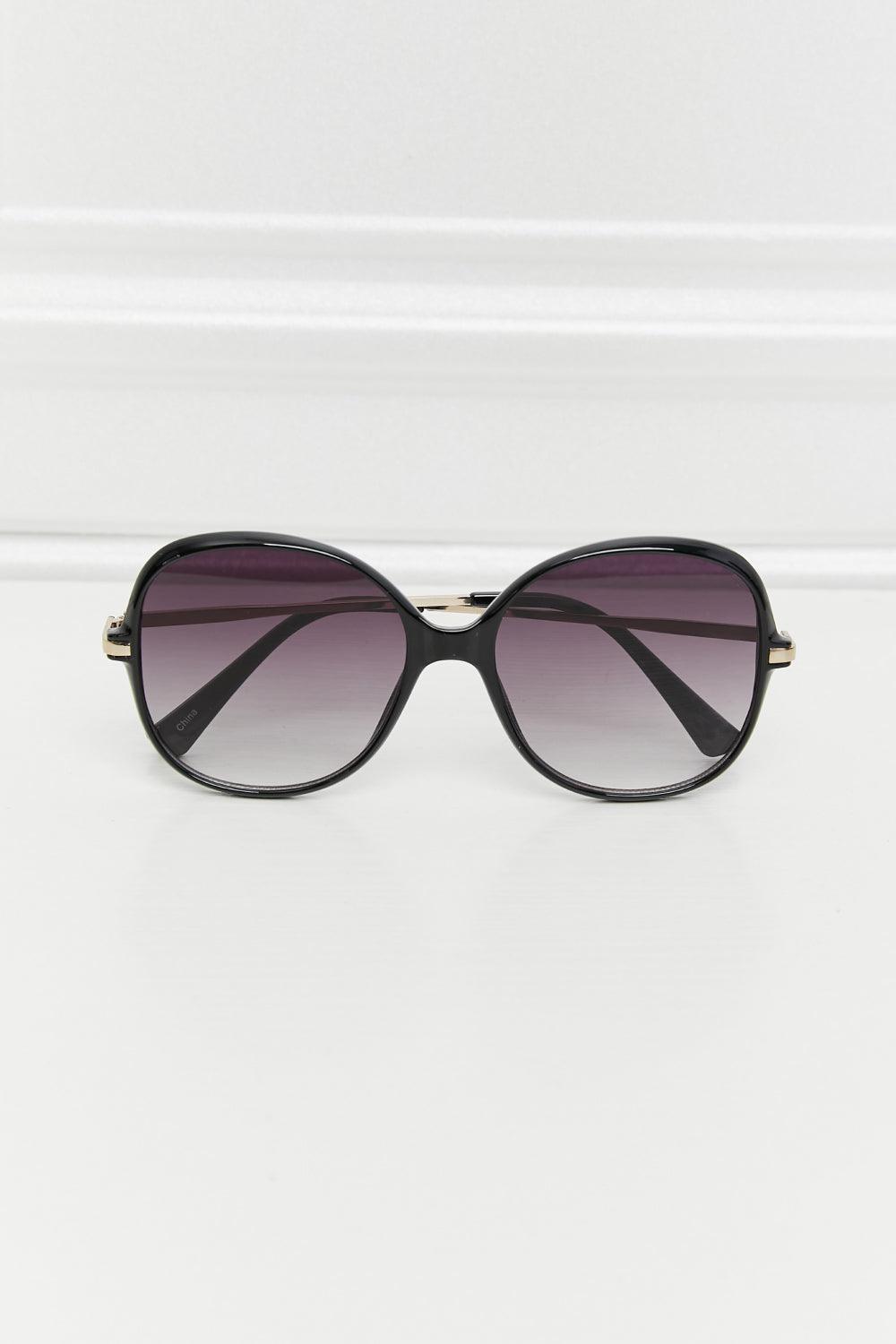 Metal-Plastic Hybrid Full Rim Sunglasses - Stuffed Cart