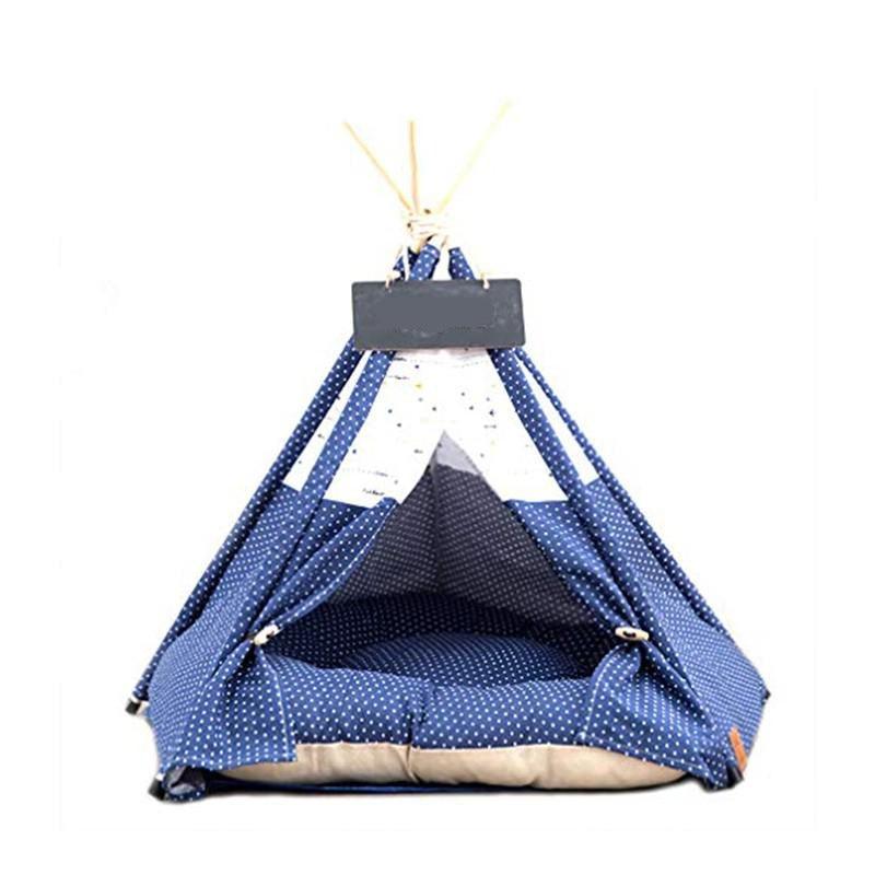 Portable Teepee Pet Tent House - Stuffed Cart