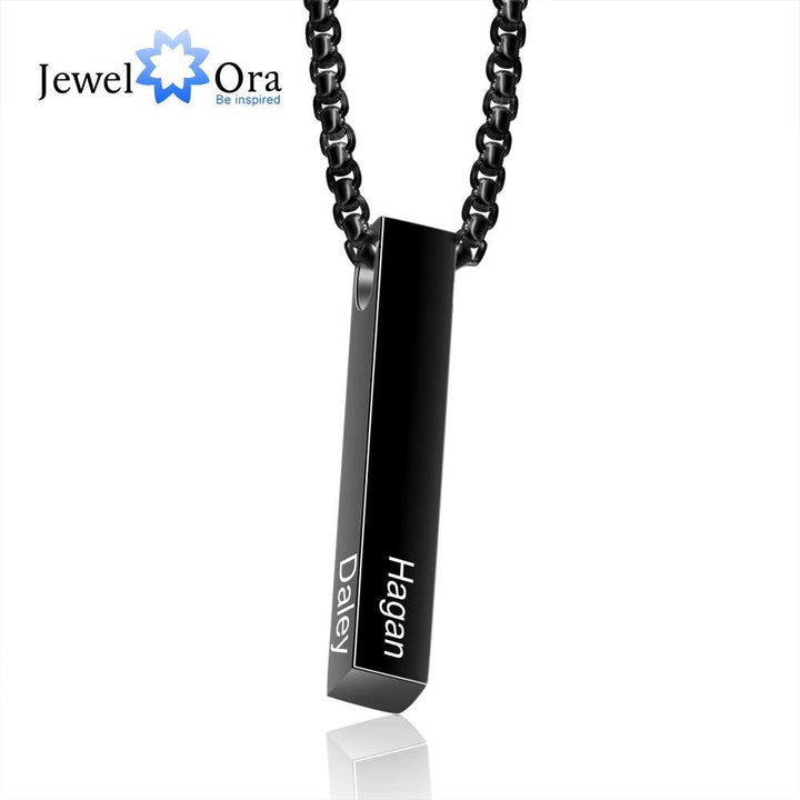 Stainless Steel Vertical Bar Pendant - Stuffed Cart